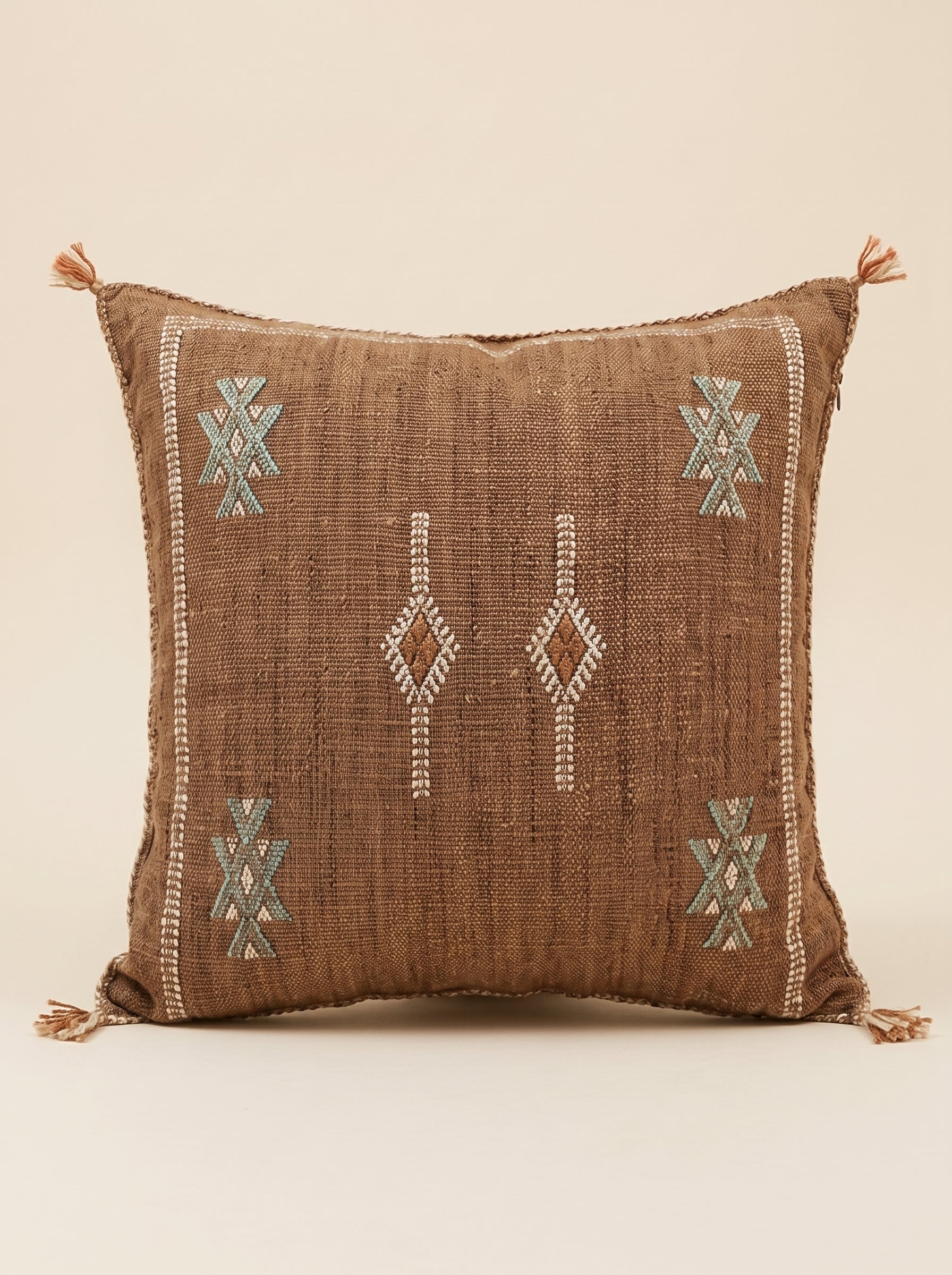 Authentic Sabra Cushion Cover - Coffee