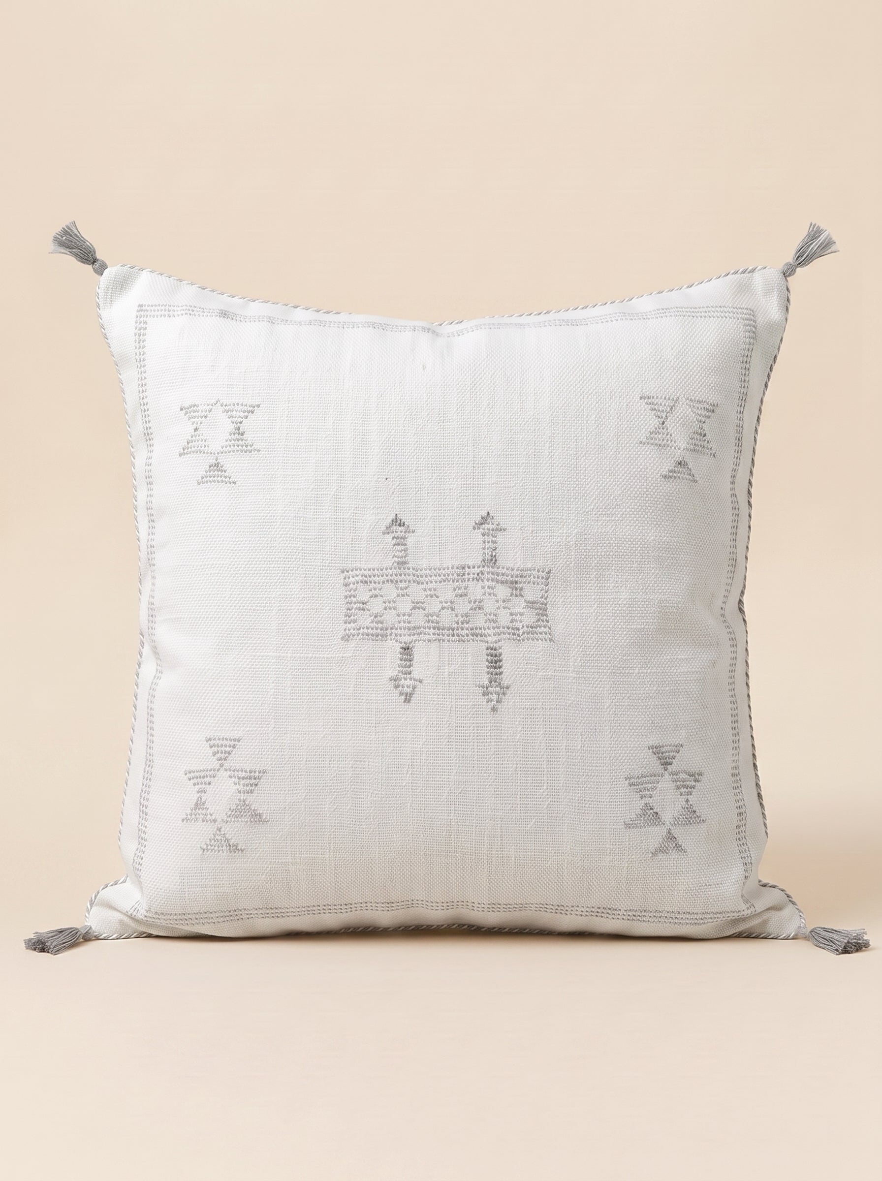 Authentic Sabra Cushion Cover - White